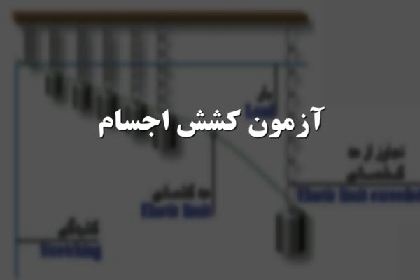 پاورپوینت آزمون کشش اجسام