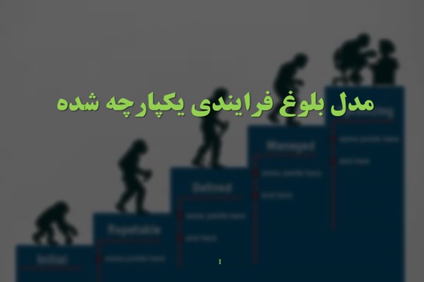 پاورپوینت مدل بلوغ فرآیندی یکپارچه شده