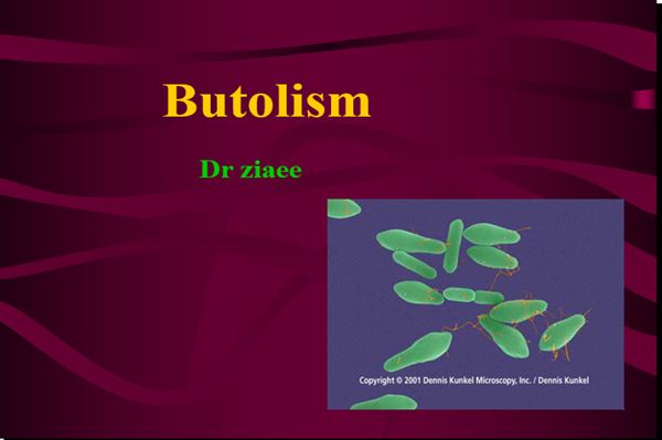 پاورپوینت Butolism