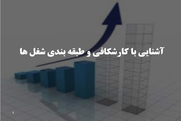 پاورپوینت آشنایی با کارشکافی و طبقه بندی شغل ها